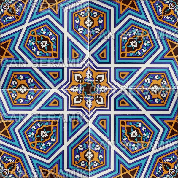 Kabartmalı Çini Karo Selçuklu Yıldızı Selçuklu Çini Desenleri Selçuklu Çinileri Selçuklu Çini Motifleri Osmanlı Çini Desenleri
