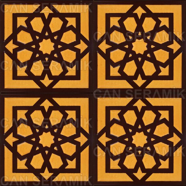 Kabartmalı Çini Karo Selçuklu Yıldızı Selçuklu Çini Desenleri Selçuklu Çinileri Selçuklu Çini Motifleri Osmanlı Çini Desenleri