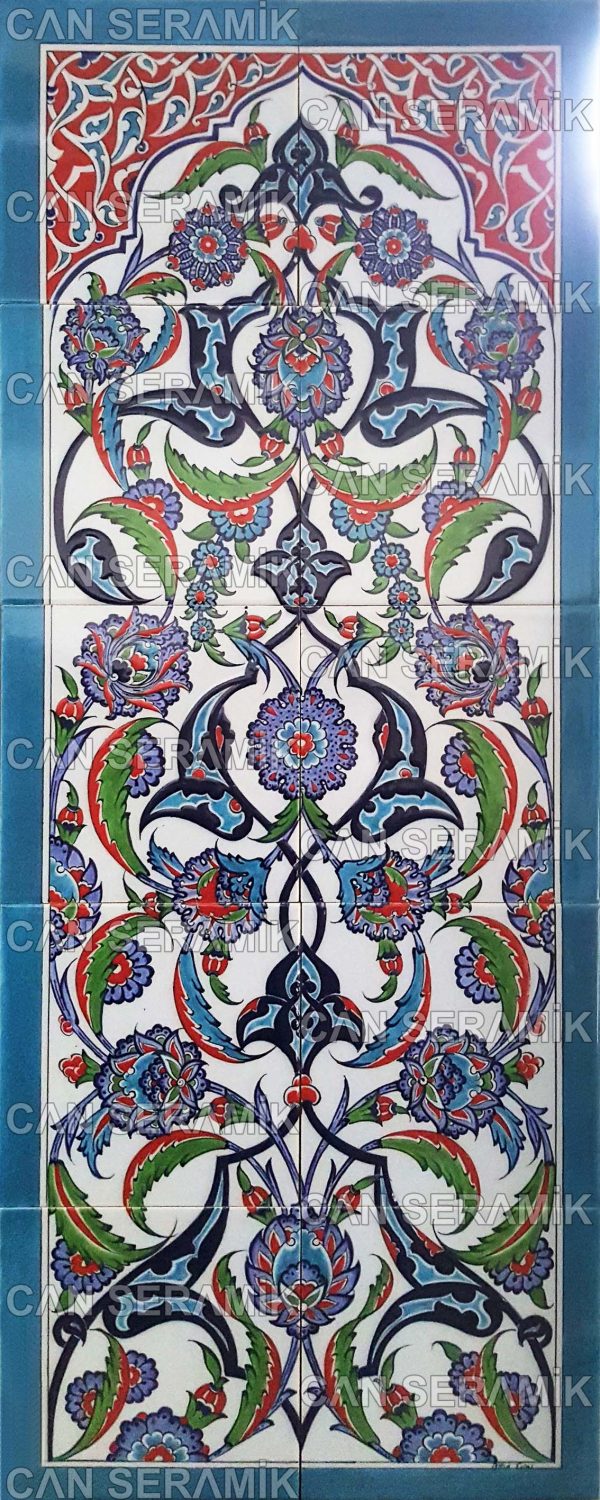 Eldekoru İznik Çini Pano Modelleri El Yapımı İznik Çini Pano Fiyatları Kütahya Çinisi ile İznik Çinisi Arasındaki Fark Çerçeveli Çini Pano