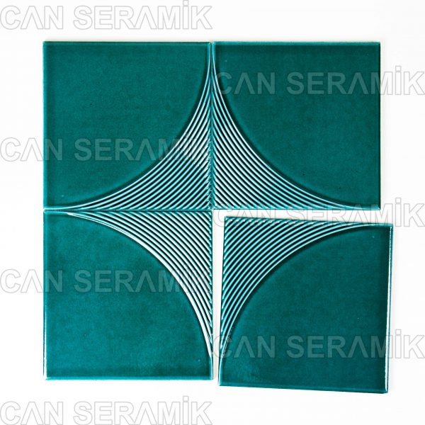 3D Seramik Karo Modelleri Üç Boyutlu Seramik Karo Tasarımları Kabartmalı Seramik Karo Rölyefli Seramikler 3D Şekilli Seramikler