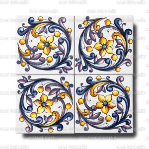 10x10 İspanyol Karosu Desenleri ve Modelleri Eski Endülüs Seramik Karo Modelleri ve Desenleri Özel Üretim 10x10 Seramik Karo Modelleri Fiyatları