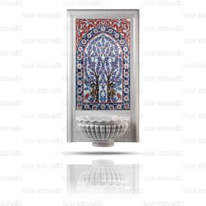 Kurna Arkası Çini Pano Modelleri El Yapımı İznik Çini Pano Modelleri Desenleri Fiyatları El Boyaması Kütahya Hamam Çinileri Fiyatları