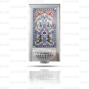 Kurna Arkası Çini Pano Modelleri El Yapımı İznik Çini Pano Modelleri Desenleri Fiyatları El Boyaması Kütahya Hamam Çinileri Fiyatları